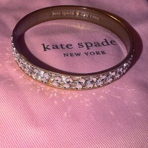 Kate Spade VINTAGE Gold Bangle with Crystals
